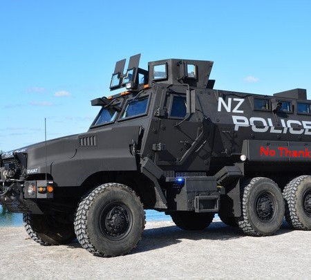 MRAP NZ Police Mockup